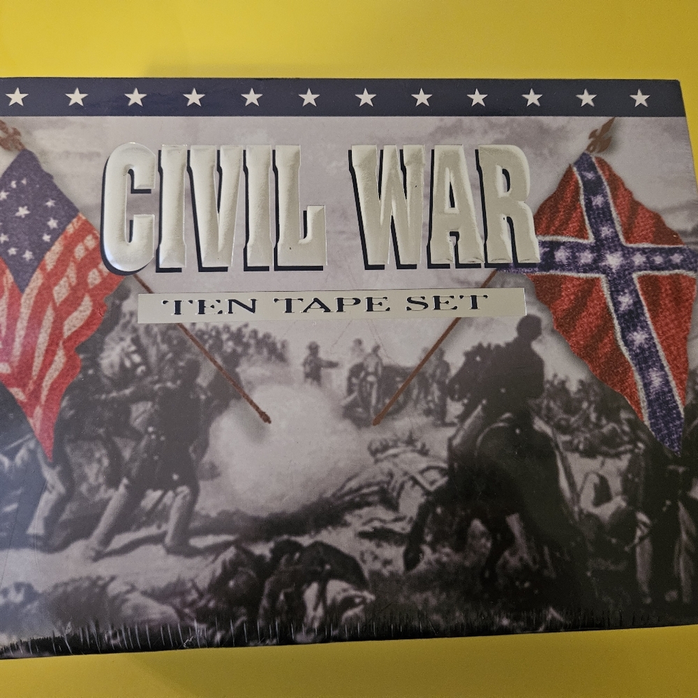Civil War Collector's Edition 10 Tape VHS Set